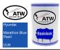 Preview: Hyundai, Marathon Blue Pearl, UU9: 500ml Lackdose, von ATW Autoteile West.